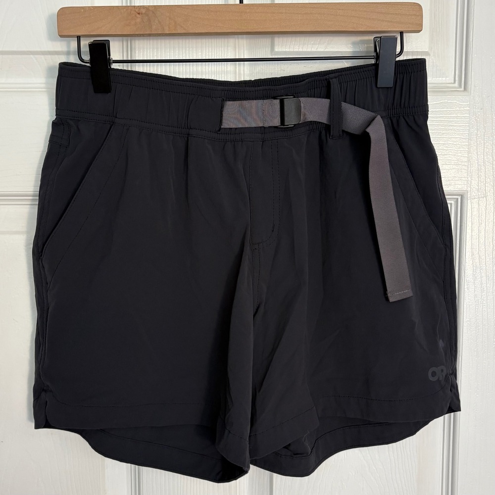 Outdoor Research Women's Ferrosi 5" Shorts Small Black Belted Nylon Hiking